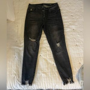 Judy Blue Skinny Fit Jeans - Size 7/28 - Black